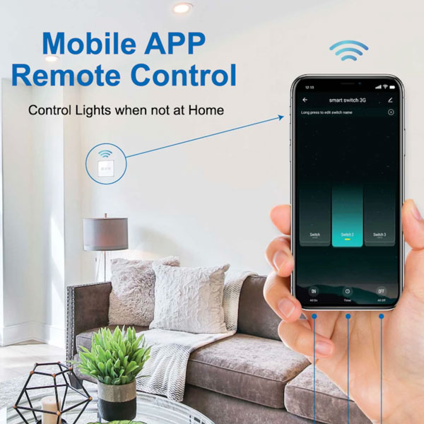SMART SWITCH (2/3GANG) - Image 3
